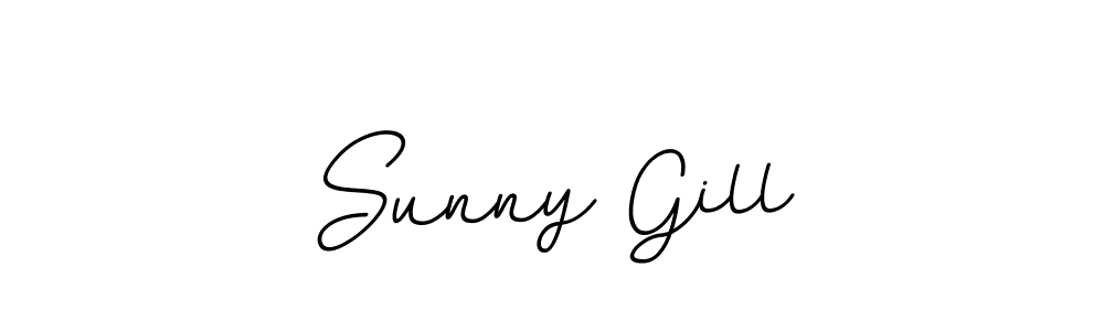 Use a signature maker to create a handwritten signature online. With this signature software, you can design (BallpointsItalic-DORy9) your own signature for name Sunny Gill. Sunny Gill signature style 11 images and pictures png