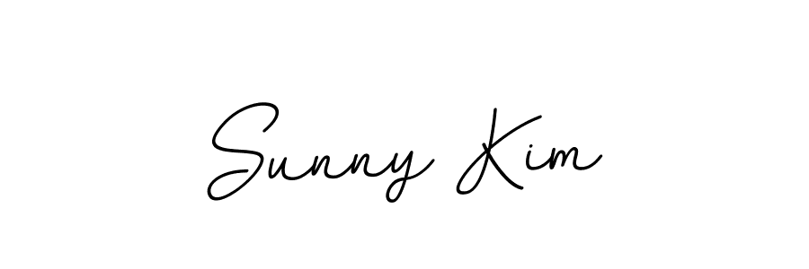 Create a beautiful signature design for name Sunny Kim. With this signature (BallpointsItalic-DORy9) fonts, you can make a handwritten signature for free. Sunny Kim signature style 11 images and pictures png