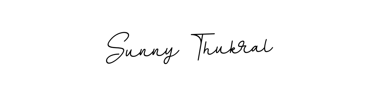The best way (BallpointsItalic-DORy9) to make a short signature is to pick only two or three words in your name. The name Sunny Thukral include a total of six letters. For converting this name. Sunny Thukral signature style 11 images and pictures png