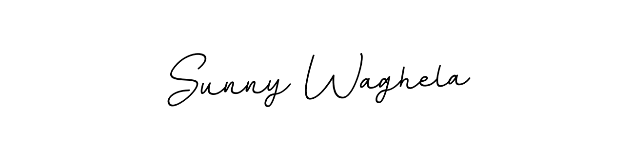 Make a beautiful signature design for name Sunny Waghela. With this signature (BallpointsItalic-DORy9) style, you can create a handwritten signature for free. Sunny Waghela signature style 11 images and pictures png