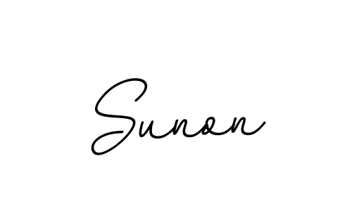 Sunon stylish signature style. Best Handwritten Sign (BallpointsItalic-DORy9) for my name. Handwritten Signature Collection Ideas for my name Sunon. Sunon signature style 11 images and pictures png
