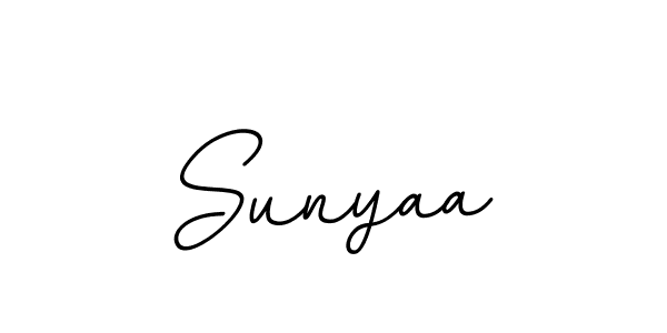 It looks lik you need a new signature style for name Sunyaa. Design unique handwritten (BallpointsItalic-DORy9) signature with our free signature maker in just a few clicks. Sunyaa signature style 11 images and pictures png