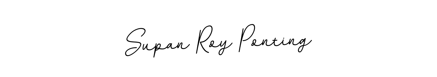 Make a beautiful signature design for name Supan Roy Ponting. Use this online signature maker to create a handwritten signature for free. Supan Roy Ponting signature style 11 images and pictures png