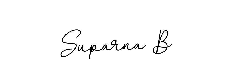 Also we have Suparna B name is the best signature style. Create professional handwritten signature collection using BallpointsItalic-DORy9 autograph style. Suparna B signature style 11 images and pictures png