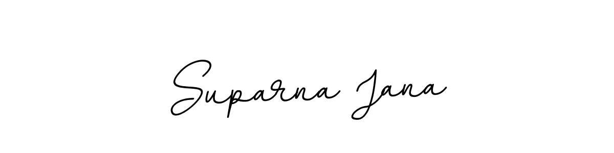 This is the best signature style for the Suparna Jana name. Also you like these signature font (BallpointsItalic-DORy9). Mix name signature. Suparna Jana signature style 11 images and pictures png