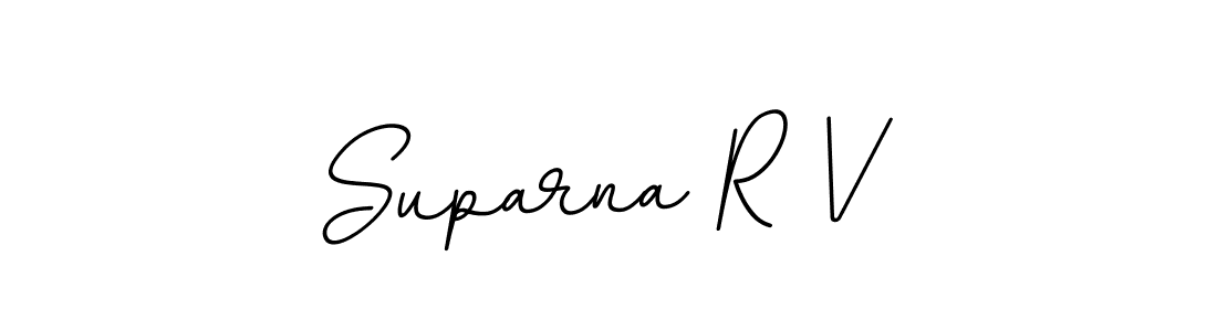 Similarly BallpointsItalic-DORy9 is the best handwritten signature design. Signature creator online .You can use it as an online autograph creator for name Suparna R V. Suparna R V signature style 11 images and pictures png