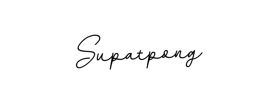 You should practise on your own different ways (BallpointsItalic-DORy9) to write your name (Supatpong) in signature. don't let someone else do it for you. Supatpong signature style 11 images and pictures png