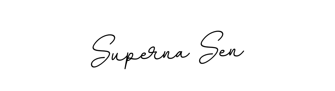 Design your own signature with our free online signature maker. With this signature software, you can create a handwritten (BallpointsItalic-DORy9) signature for name Superna Sen. Superna Sen signature style 11 images and pictures png