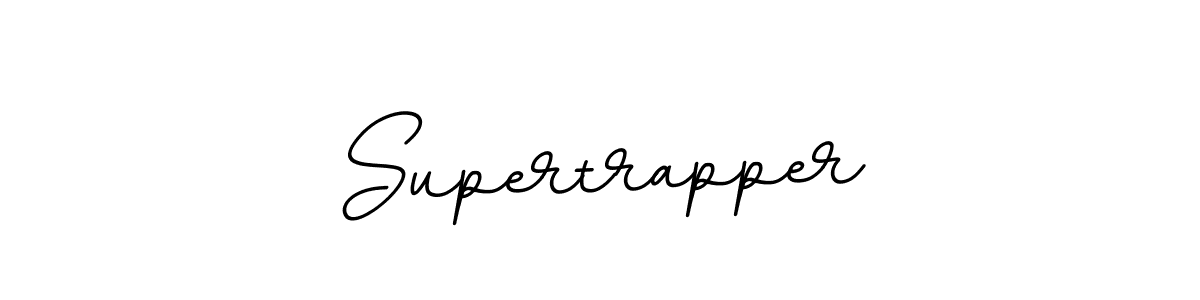 How to make Supertrapper name signature. Use BallpointsItalic-DORy9 style for creating short signs online. This is the latest handwritten sign. Supertrapper signature style 11 images and pictures png
