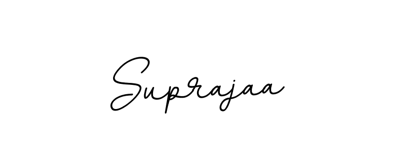 Make a beautiful signature design for name Suprajaa. With this signature (BallpointsItalic-DORy9) style, you can create a handwritten signature for free. Suprajaa signature style 11 images and pictures png