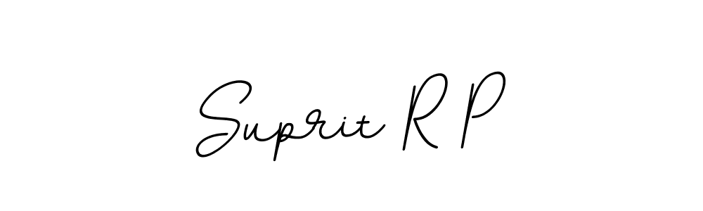 if you are searching for the best signature style for your name Suprit R P. so please give up your signature search. here we have designed multiple signature styles  using BallpointsItalic-DORy9. Suprit R P signature style 11 images and pictures png