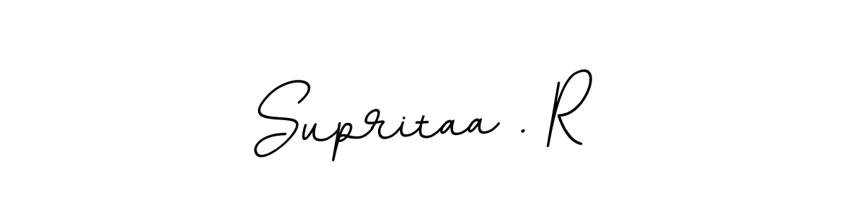 Also we have Supritaa . R name is the best signature style. Create professional handwritten signature collection using BallpointsItalic-DORy9 autograph style. Supritaa . R signature style 11 images and pictures png