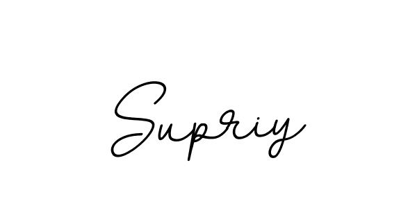 Create a beautiful signature design for name Supriy. With this signature (BallpointsItalic-DORy9) fonts, you can make a handwritten signature for free. Supriy signature style 11 images and pictures png