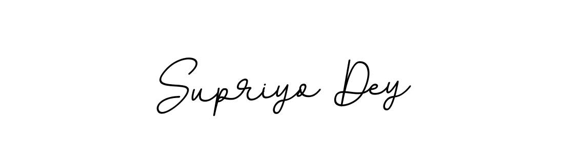 Make a beautiful signature design for name Supriyo Dey. With this signature (BallpointsItalic-DORy9) style, you can create a handwritten signature for free. Supriyo Dey signature style 11 images and pictures png