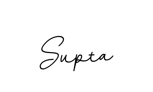How to make Supta name signature. Use BallpointsItalic-DORy9 style for creating short signs online. This is the latest handwritten sign. Supta signature style 11 images and pictures png