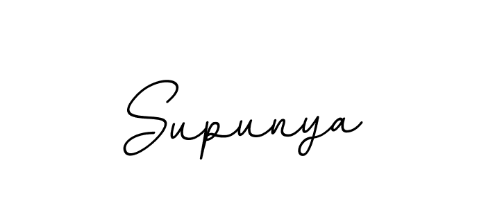 Make a beautiful signature design for name Supunya. With this signature (BallpointsItalic-DORy9) style, you can create a handwritten signature for free. Supunya signature style 11 images and pictures png