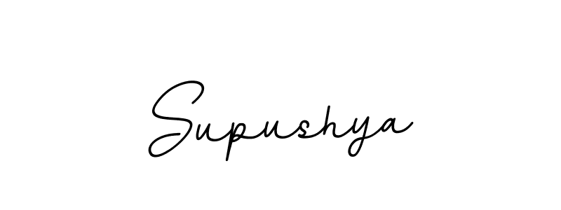 You should practise on your own different ways (BallpointsItalic-DORy9) to write your name (Supushya) in signature. don't let someone else do it for you. Supushya signature style 11 images and pictures png