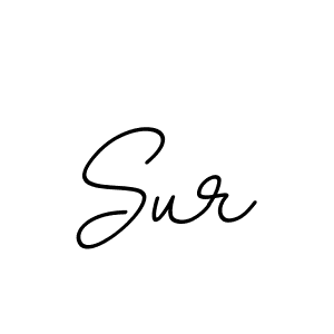 Create a beautiful signature design for name Sur. With this signature (BallpointsItalic-DORy9) fonts, you can make a handwritten signature for free. Sur signature style 11 images and pictures png