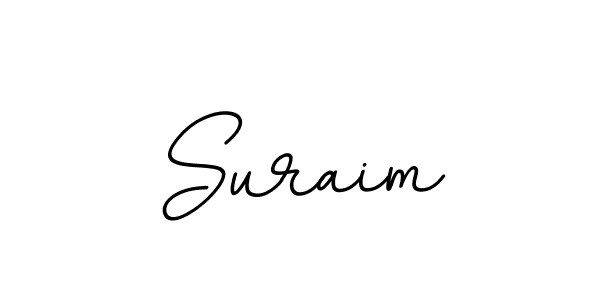 Design your own signature with our free online signature maker. With this signature software, you can create a handwritten (BallpointsItalic-DORy9) signature for name Suraim. Suraim signature style 11 images and pictures png