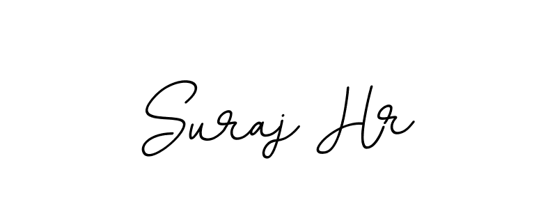 Use a signature maker to create a handwritten signature online. With this signature software, you can design (BallpointsItalic-DORy9) your own signature for name Suraj Hr. Suraj Hr signature style 11 images and pictures png