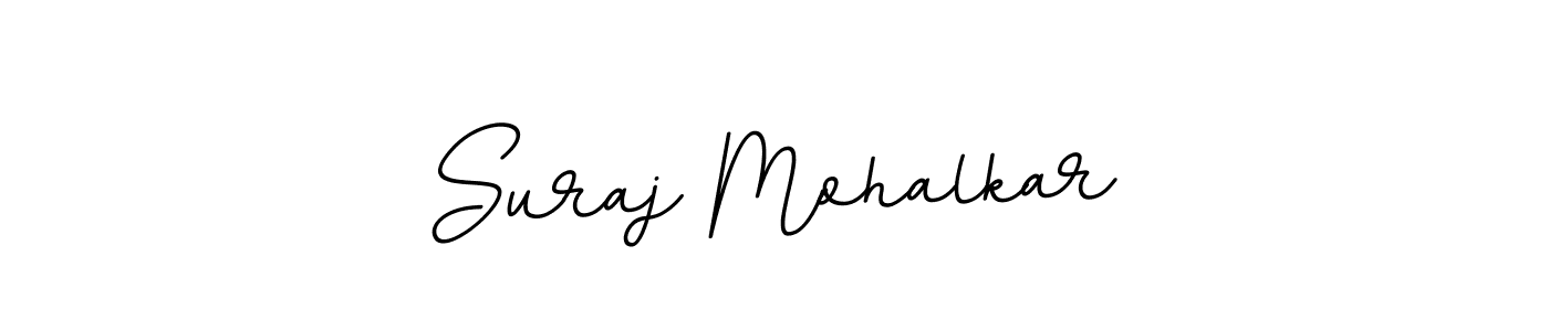 The best way (BallpointsItalic-DORy9) to make a short signature is to pick only two or three words in your name. The name Suraj Mohalkar include a total of six letters. For converting this name. Suraj Mohalkar signature style 11 images and pictures png