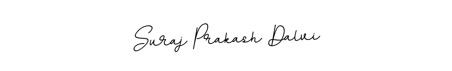 The best way (BallpointsItalic-DORy9) to make a short signature is to pick only two or three words in your name. The name Suraj Prakash Dalvi include a total of six letters. For converting this name. Suraj Prakash Dalvi signature style 11 images and pictures png