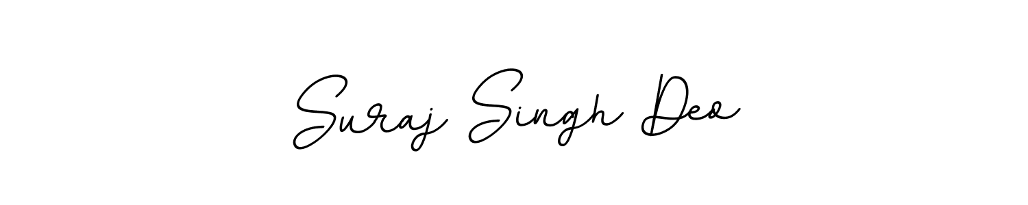 How to make Suraj Singh Deo name signature. Use BallpointsItalic-DORy9 style for creating short signs online. This is the latest handwritten sign. Suraj Singh Deo signature style 11 images and pictures png