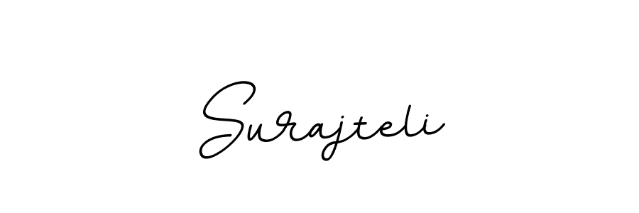BallpointsItalic-DORy9 is a professional signature style that is perfect for those who want to add a touch of class to their signature. It is also a great choice for those who want to make their signature more unique. Get Surajteli name to fancy signature for free. Surajteli signature style 11 images and pictures png