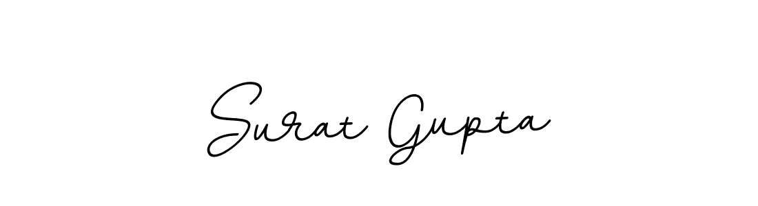 Create a beautiful signature design for name Surat Gupta. With this signature (BallpointsItalic-DORy9) fonts, you can make a handwritten signature for free. Surat Gupta signature style 11 images and pictures png