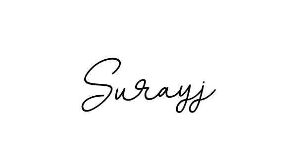 Design your own signature with our free online signature maker. With this signature software, you can create a handwritten (BallpointsItalic-DORy9) signature for name Surayj. Surayj signature style 11 images and pictures png