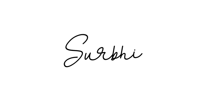 Design your own signature with our free online signature maker. With this signature software, you can create a handwritten (BallpointsItalic-DORy9) signature for name Surbhi . Surbhi  signature style 11 images and pictures png