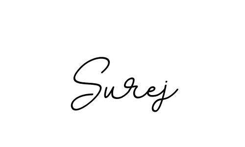 Use a signature maker to create a handwritten signature online. With this signature software, you can design (BallpointsItalic-DORy9) your own signature for name Surej. Surej signature style 11 images and pictures png