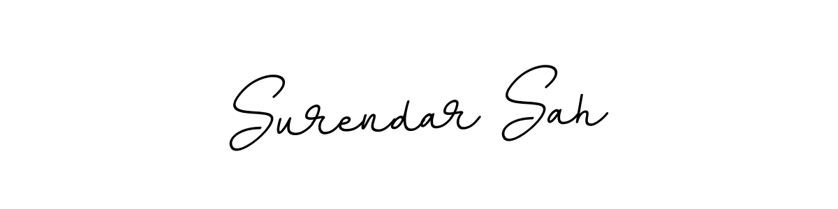 How to Draw Surendar Sah signature style? BallpointsItalic-DORy9 is a latest design signature styles for name Surendar Sah. Surendar Sah signature style 11 images and pictures png
