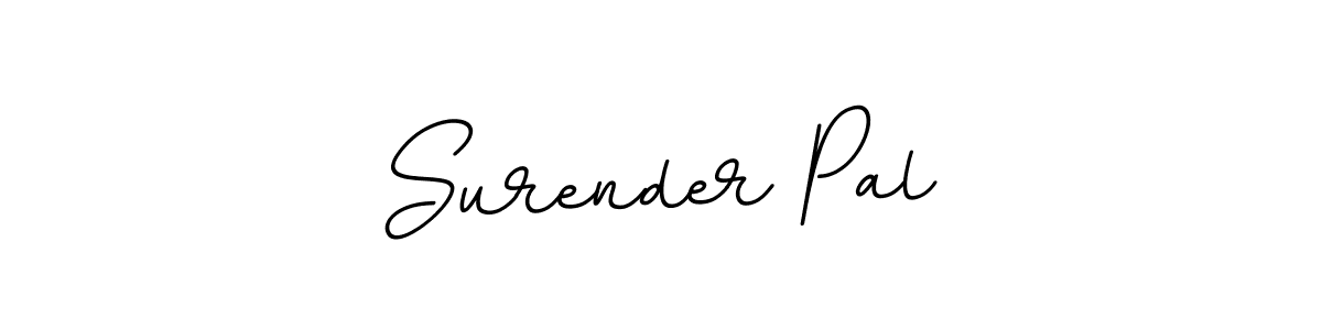 Design your own signature with our free online signature maker. With this signature software, you can create a handwritten (BallpointsItalic-DORy9) signature for name Surender Pal. Surender Pal signature style 11 images and pictures png