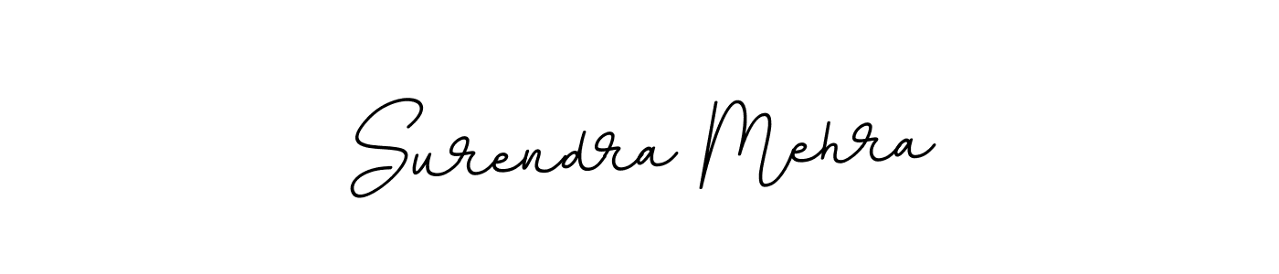 Make a short Surendra Mehra signature style. Manage your documents anywhere anytime using BallpointsItalic-DORy9. Create and add eSignatures, submit forms, share and send files easily. Surendra Mehra signature style 11 images and pictures png