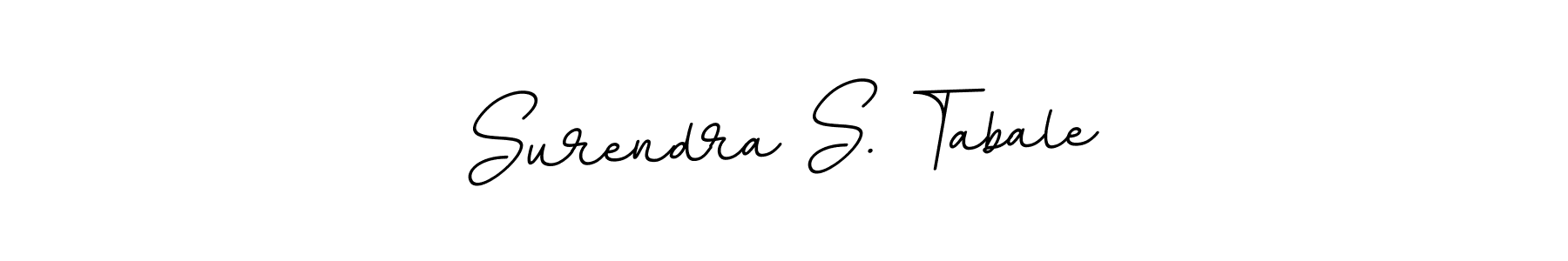 Also we have Surendra S. Tabale name is the best signature style. Create professional handwritten signature collection using BallpointsItalic-DORy9 autograph style. Surendra S. Tabale signature style 11 images and pictures png