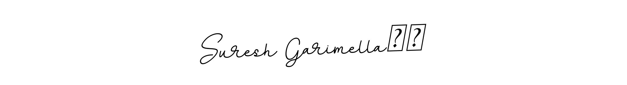 You should practise on your own different ways (BallpointsItalic-DORy9) to write your name (Suresh Garimella​​) in signature. don't let someone else do it for you. Suresh Garimella​​ signature style 11 images and pictures png