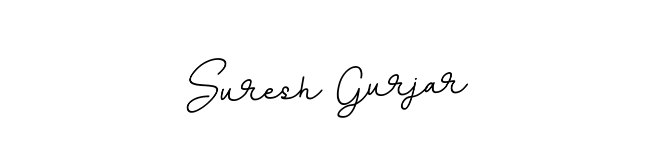 The best way (BallpointsItalic-DORy9) to make a short signature is to pick only two or three words in your name. The name Suresh Gurjar include a total of six letters. For converting this name. Suresh Gurjar signature style 11 images and pictures png