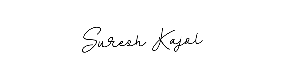 How to make Suresh Kajol name signature. Use BallpointsItalic-DORy9 style for creating short signs online. This is the latest handwritten sign. Suresh Kajol signature style 11 images and pictures png