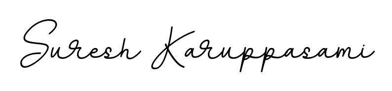 Personalize your online presence with Suresh Karuppasami signature rendered in elegant BallpointsItalic-DORy9 font. Great for website footers and blogs. Suresh Karuppasami signature style 11 images and pictures png