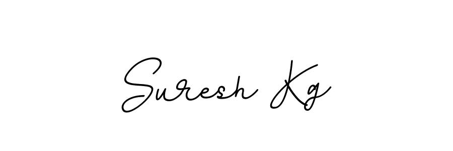 Design your own signature with our free online signature maker. With this signature software, you can create a handwritten (BallpointsItalic-DORy9) signature for name Suresh Kg. Suresh Kg signature style 11 images and pictures png