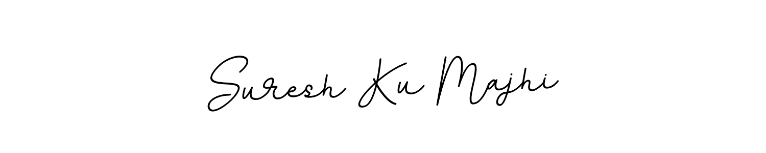 You should practise on your own different ways (BallpointsItalic-DORy9) to write your name (Suresh Ku Majhi) in signature. don't let someone else do it for you. Suresh Ku Majhi signature style 11 images and pictures png