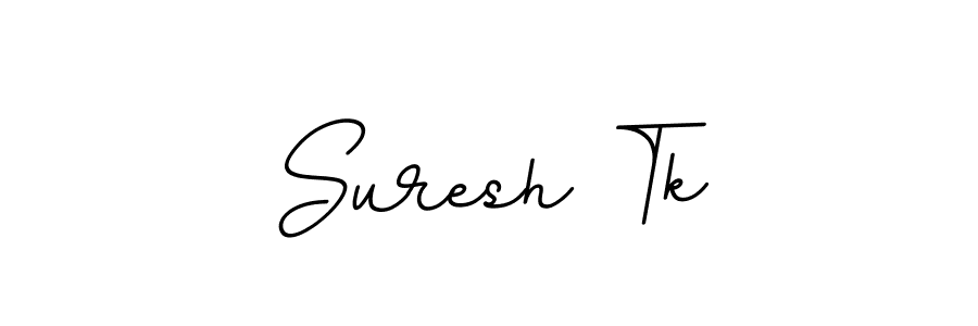 Make a beautiful signature design for name Suresh Tk. With this signature (BallpointsItalic-DORy9) style, you can create a handwritten signature for free. Suresh Tk signature style 11 images and pictures png