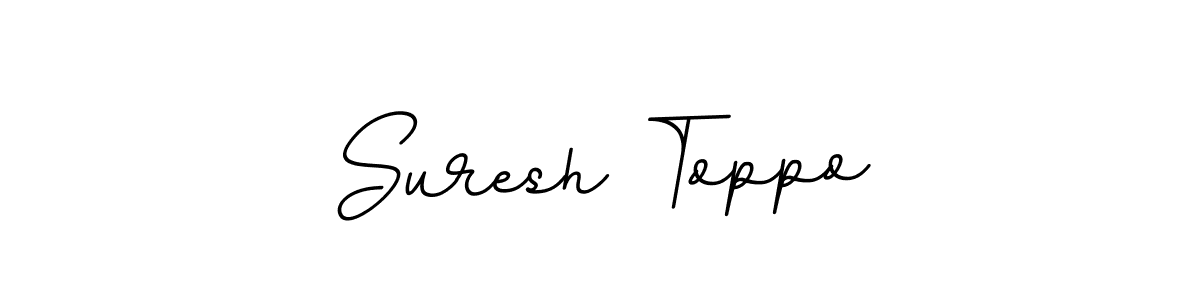 It looks lik you need a new signature style for name Suresh Toppo. Design unique handwritten (BallpointsItalic-DORy9) signature with our free signature maker in just a few clicks. Suresh Toppo signature style 11 images and pictures png
