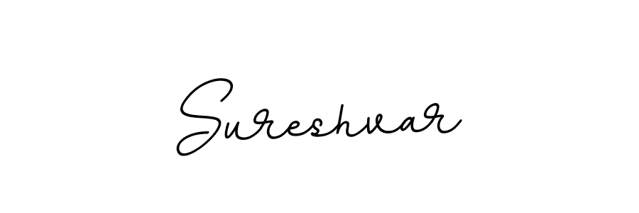 Sureshvar stylish signature style. Best Handwritten Sign (BallpointsItalic-DORy9) for my name. Handwritten Signature Collection Ideas for my name Sureshvar. Sureshvar signature style 11 images and pictures png