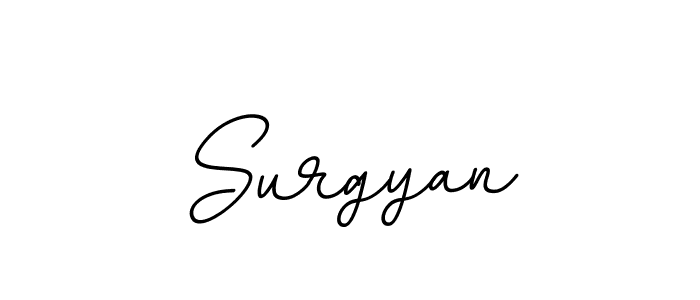 How to make Surgyan signature? BallpointsItalic-DORy9 is a professional autograph style. Create handwritten signature for Surgyan name. Surgyan signature style 11 images and pictures png