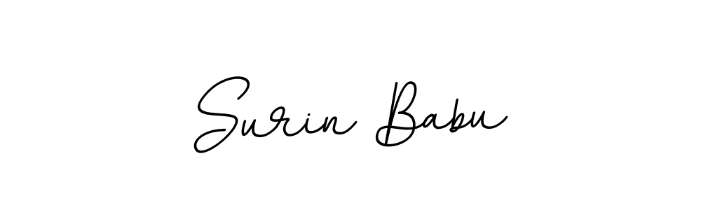 It looks lik you need a new signature style for name Surin Babu. Design unique handwritten (BallpointsItalic-DORy9) signature with our free signature maker in just a few clicks. Surin Babu signature style 11 images and pictures png