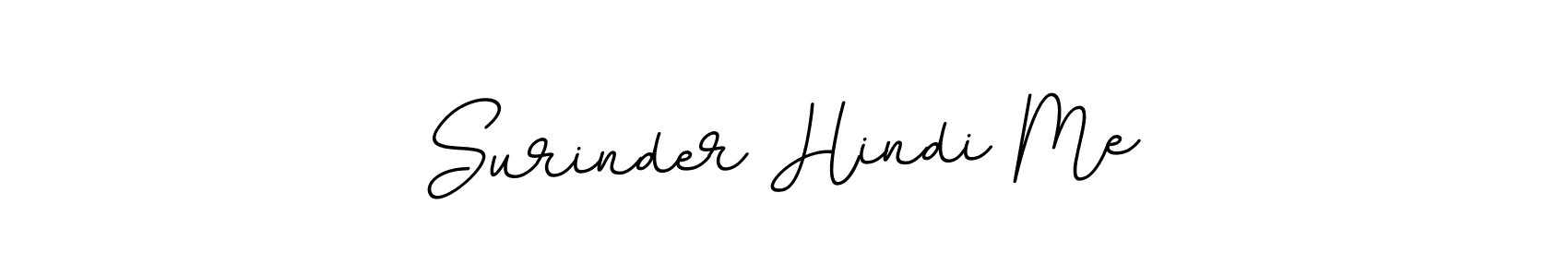 It looks lik you need a new signature style for name Surinder Hindi Me. Design unique handwritten (BallpointsItalic-DORy9) signature with our free signature maker in just a few clicks. Surinder Hindi Me signature style 11 images and pictures png
