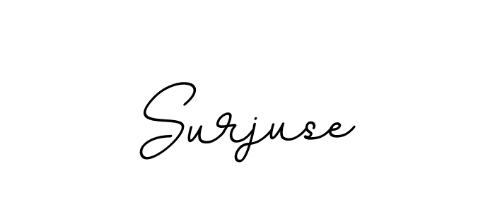 BallpointsItalic-DORy9 is a professional signature style that is perfect for those who want to add a touch of class to their signature. It is also a great choice for those who want to make their signature more unique. Get Surjuse name to fancy signature for free. Surjuse signature style 11 images and pictures png