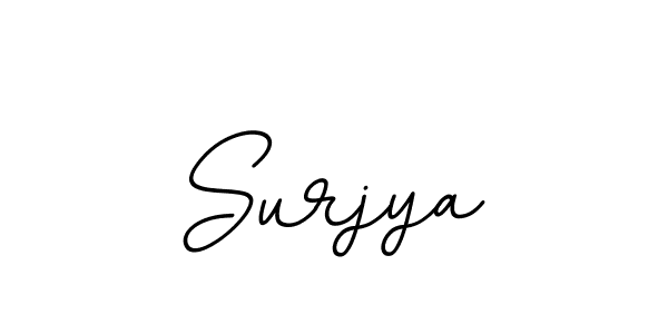 You should practise on your own different ways (BallpointsItalic-DORy9) to write your name (Surjya) in signature. don't let someone else do it for you. Surjya signature style 11 images and pictures png